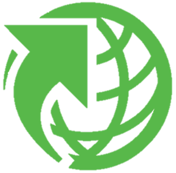 green globe logo